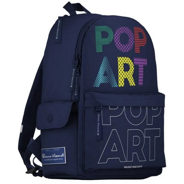 Название: РЮКЗАК BRUNO VISCONTI POP ART, Артикул: 12-003-155/02 30*40*17СМ, Цена: 4 199