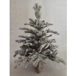Название: ЕЛКА MEJESTIC 60СМ ЗАСНЕЖЕННАЯ С ШИШКАМИ, Артикул: 589730 Forest Market, Цена: 5 990