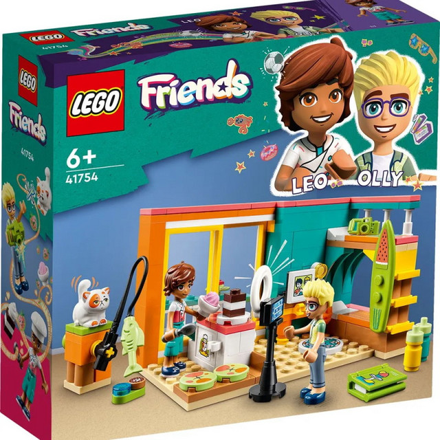 Название: КОНСТРУКТОР LEGO FRIENDS КОМНАТА ЛЕО, Артикул: 41754, Цена: 2 349