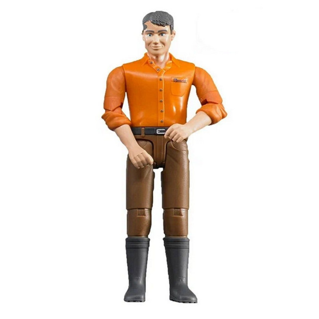 Название: Фигурка Bruder - Мужчина в коричневых джинсах, Артикул: 60-007, Цена: 1 799