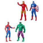 Название: Фигурка MARVEL, ассортимент - Человек-паук, Халк, Железный человек, Капитан Америка, Артикул: F5097, Цена: 1 699