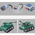Название: КОНСТРУКТОР ТАНК ТАГР НА Р/У 45СМ 313ДЕТ, Артикул: C51018W серия TECHNIC,АКК.+USB, Цена: 5 949