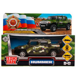 Название: МАШИНА ТЕХНОПАРК HUMMER H2 PICKUP, Артикул: HUM2PICKUP-12MIL-GN инерционная, Цена: 699