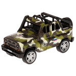 Название: МАШИНА ТЕХНОПАРК UAZ HUNTER BEACH ВОЕННАЯ, Артикул: HUNTERBCH-12SLMIL-GN, Цена: 899