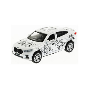 МАШИНА МЕТАЛЛ ТЕХНОПАРК BMW X6 Д/ДЕВОЧЕК 12СМ