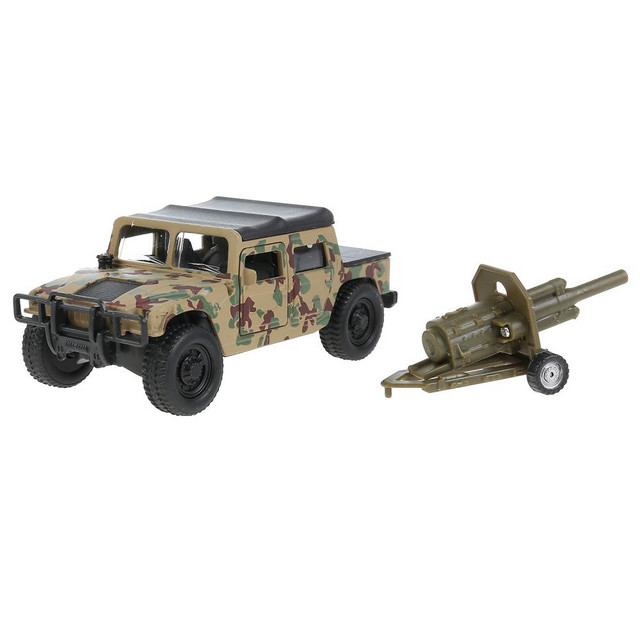Название: МАШИНА МЕТАЛЛИЧЕСКАЯ ТЕХНОПАРК HUMMER H1 ПИКАП 11СМ, Артикул: SB-18-09-H1+CANNON-WB ИНЕРЦИЯ, Цена: 999