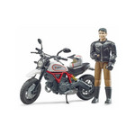 Название: Мотоцикл Scrambler Ducati Desert Sled с мотоциклистом, Артикул: 63-051, Цена: 4 999