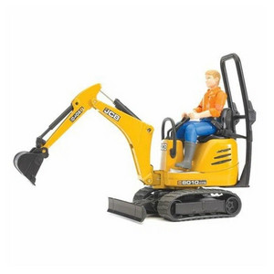 Мини-экскаватор Bruder - JCB 8010 CTS и рабочий Мини-экскаватор Bruder - JCB 8010 CTS и рабочий