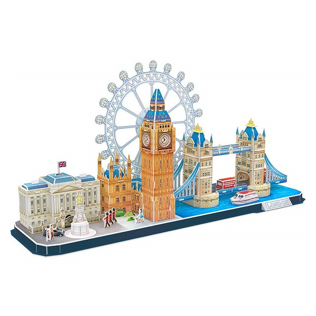 Название: ПАЗЛ 3D ЛОНДОН CITYLINE 107ДЕТ., Артикул: MC253h CUBICFUN, Цена: 2 249