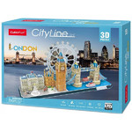 Название: ПАЗЛ 3D ЛОНДОН CITYLINE 107ДЕТ., Артикул: MC253h CUBICFUN, Цена: 2 249