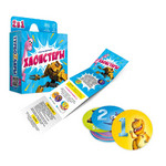 Название: ИГРА КАРТОЧНАЯ.ХЛОПСТЕРЫ.ТУРБОЗАВРЫ, Артикул: 4607177459851 УП/60 КАРТОЧЕК 8*8,2СМ ГЕОДОМ, Цена: 299