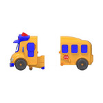 Название: Трансформер GoGo Bus Автобус, Артикул: YS3041A свет/звук, Цена: 1 699