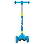 Название: САМОКАТ NOVATRACK RAINBOW, Артикул: 120PROB.RAINBOW.BL20 СВЕТ, синий, складной, Цена: 2 999