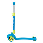 Название: САМОКАТ NOVATRACK RAINBOW, Артикул: 120PROB.RAINBOW.BL20 СВЕТ, синий, складной, Цена: 2 999