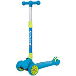 Название: САМОКАТ NOVATRACK RAINBOW, Артикул: 120PROB.RAINBOW.BL20 СВЕТ, синий, складной, Цена: 2 999