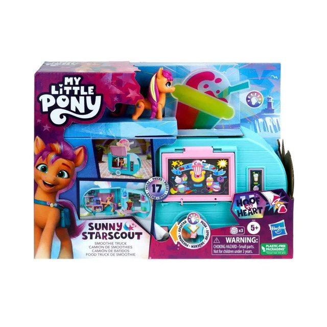 Название: Игровой набор My Little Pony, Sunny Starscout Smoothie Truck, Артикул: F6339, Цена: 5 399