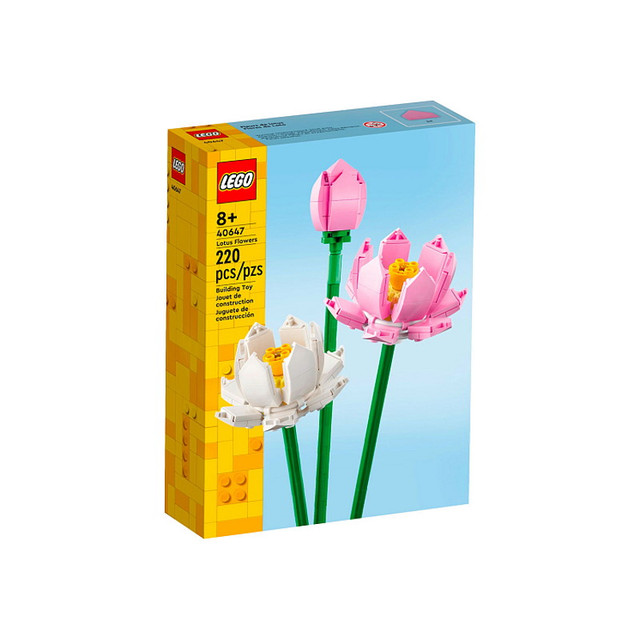 Название: Сувенирный набор LEGO - Цветы лотоса, Артикул: 40647, Цена: 1 999
