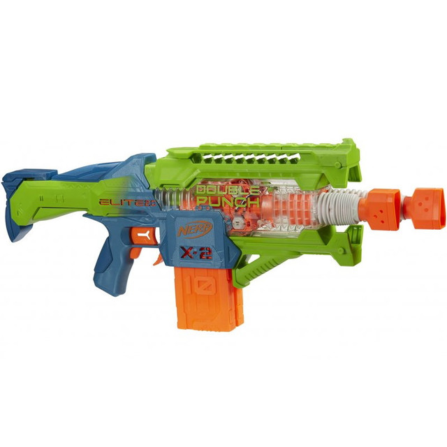 Название: Бластер Nerf Elite 2.0 - Двойной удар, Артикул: F6363, Цена: 7 499