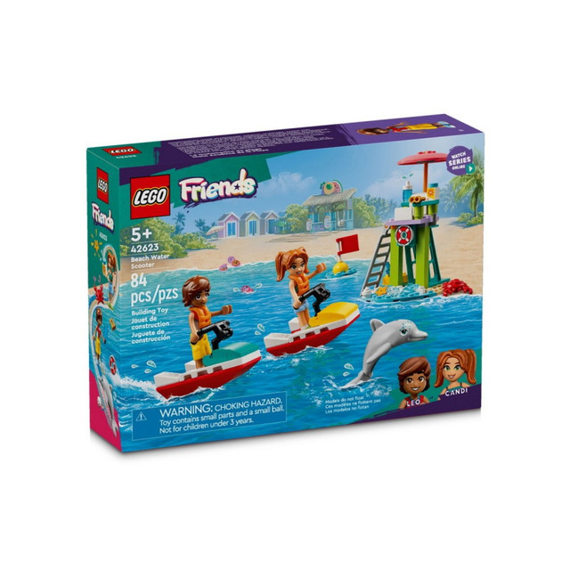 Название: LEGO Friends - Пляжный водный скутер, Артикул: 42623, Цена: 1 399