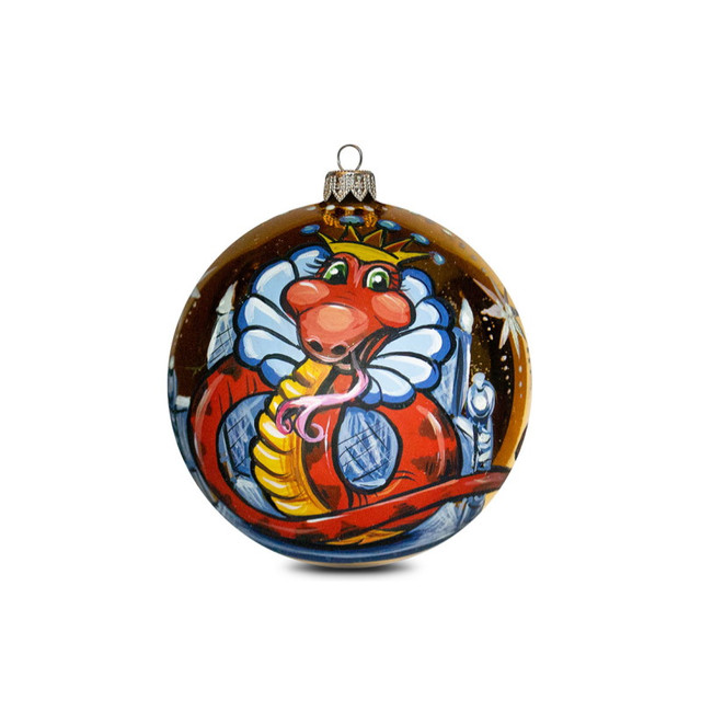 Название: Елочный шар - Франц, Артикул: ШАР ФРАНЦ d-80ММ, Цена: 189