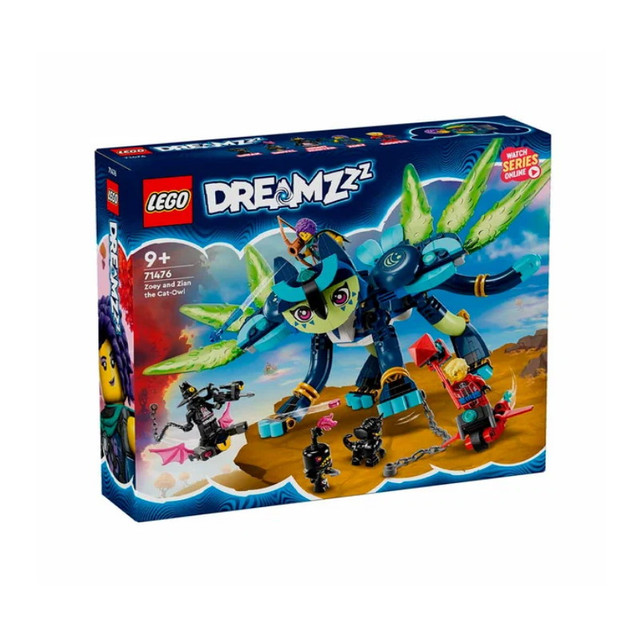 Название: LEGO DREAMZzz - Зои и Зиан, кошка-сова, Артикул: 71476, Цена: 7 299