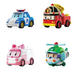Название: Игровой набор Robocar Poli, 4 машинки мини, Артикул: MRT-760 УП/4 МАШИНКИ МИНИ, Цена: 1 999
