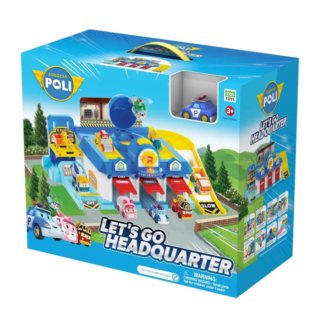 Название: Игровой набор Robocar Poli, Штаб-квартира, Артикул: MRT-664, Цена: 5 999