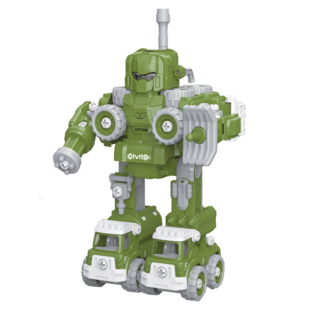 Название: Робот-трансформер Givito - 7в1 Военный, Артикул: G2411-482 серия ROBOTICS, Цена: 2 499