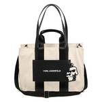 Название: СУМКА KARL LAGERFELD, цвета слоновой кости, Артикул: Z30557/122 SS25, Цена: 25 999