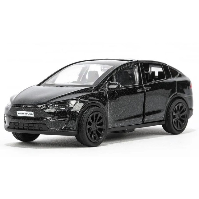 Название: Машина металлическая TESLA MODEL X PLAID 12СМ, Артикул: MODELX-12-BK, Цена: 899