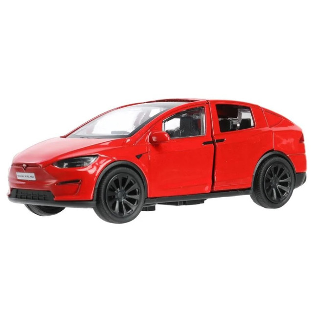 Название: Машина металлическая TESLA MODEL X PLAID 12СМ, Артикул: MODELX-12-RD, Цена: 899