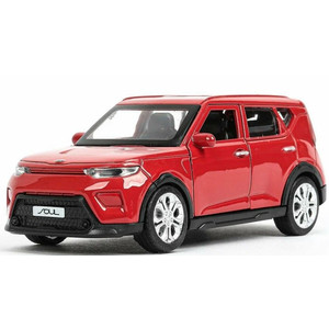 Металлическая инерционная машина KIA Soul