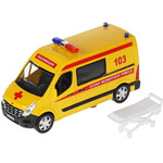 Название: Машина RENAULT MASTER РЕАНИМАЦИЯ 14 см, Артикул: MASTER-14AMB-STRYE ИНЕРЦИЯ, Цена: 1 099