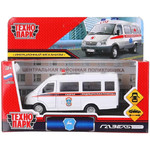 Название: Машинка ГАЗ, 12 см, Артикул: GAZ3221VAN-12AMB-WH ИНЕРЦИЯ, Цена: 899