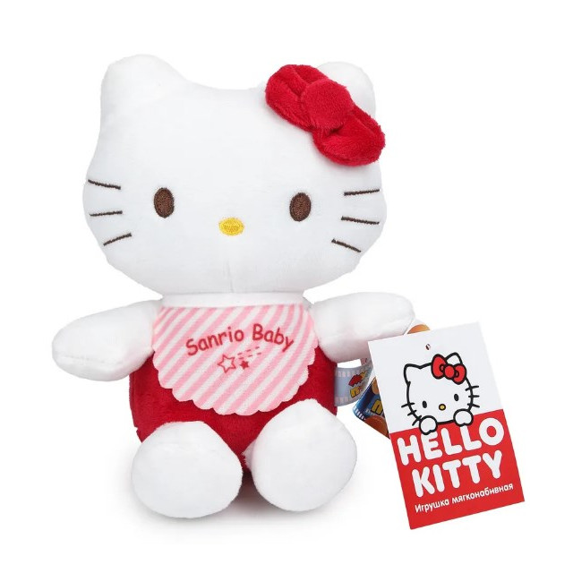 Название: Игрушка мягкая Хелло Китти 17см, Артикул: V123241HK-17NS, Цена: 1 299