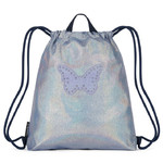 Название: Сумка для обуви Blue Iridescent Butterfly Caramel et Cie, Артикул: GB10 0238/BLUE BUTTERFLY SS25 33*41СМ, Цена: 9 299