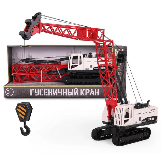 Название: Автокран Kid Rocks гусеничный со светом и звуком 1:14, Артикул: AB-2340, Цена: 1 999