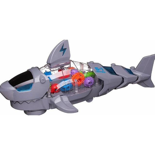 Название: Интерактивная игрушка Робот-акула, Артикул: ZYA-A3199 ЗВУК/СВЕТ/ДВИЖЕНИЕ, Цена: 1 299