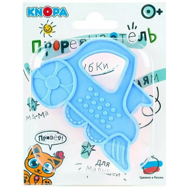 Название: Массажёр-прорезыватель для дёсен Паровозик KNOPA, Артикул: 25892 Пр202, Цена: 149