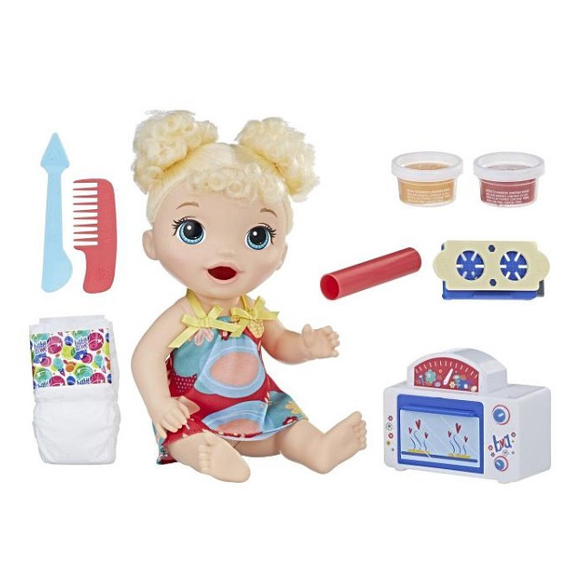 Название: КУКЛА BABY ALIVE МАЛЫШКА И ЕДА, Артикул: E1947, Цена: 2 099