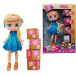 Название: Кукла «1 TOY» Boxy Girls Willa 20 см и 6 Посылок с Сюрпризами (Т15107/Т15111), Артикул: Т15107/Т15111 с аксессуарами, Цена: 899