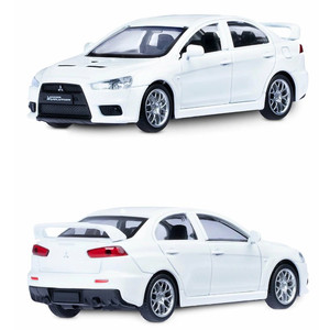 Машинка металлическая Автопанорама, Mitsubishi Lancer Evolution