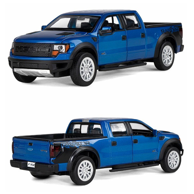 Название: Машинка металлическая Автопанорама, Ford F-150 SVT Raptor, Артикул: JB1251395 СВЕТ/ЗВУК/ИНЕРЦИЯ 20*10*11СМ, Цена: 1 799