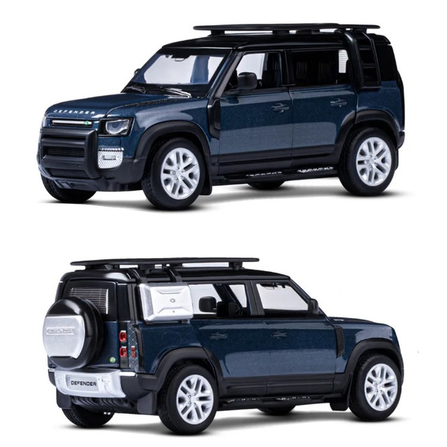 Название: Внедорожник АВТОпанорама Land Rover Defender 110, Артикул: JB1251534 СВЕТ/ЗВУК 18*13,5*9СМ, Цена: 1 999