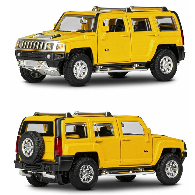 Название: МАШИНА МЕТАЛЛИЧЕСКАЯ HUMMER H3 1*32, Артикул: JB1251294 СВЕТ/ЗВУК/ИНЕРЦИЯ, Цена: 1 699