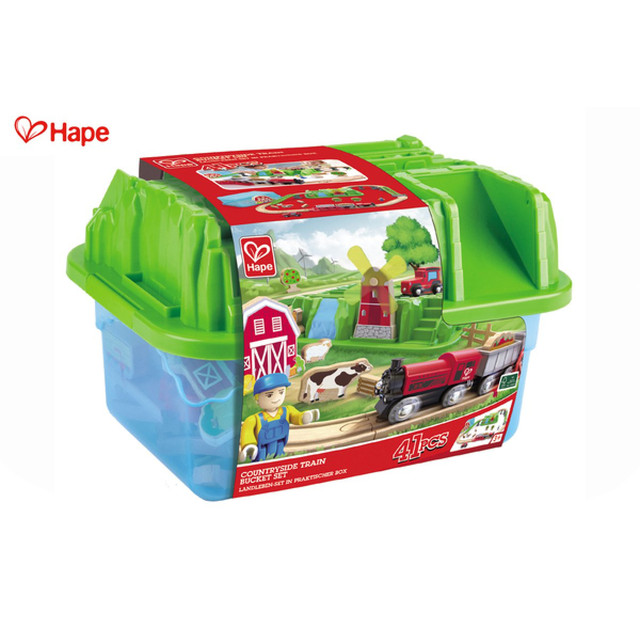 Название: HAPE Игровой набор Ж/Д Сельский поезд, Артикул: E3772 HP, Цена: 8 499