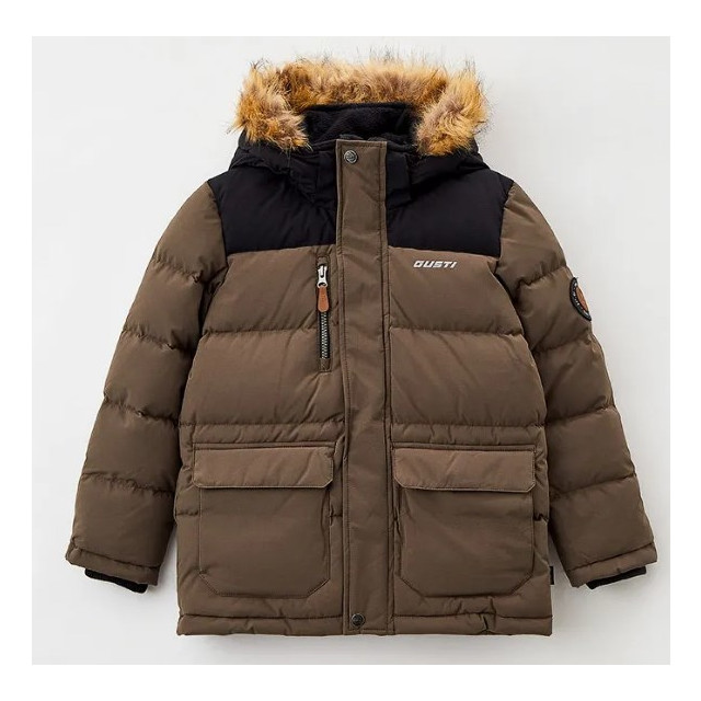 Название: Пуховик Gusti 140-158, Артикул: GW21BJ452-KHAKI 140-158, Цена: 2 999