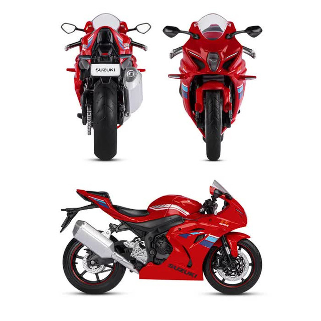 Название: Металлическая модель мотоцикла Suzuki GSX-R1000, Артикул: JB1251604, Цена: 1 799