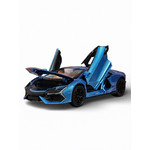 Название: Металлическая инерционная машинка Lamborghini Revuelto в масштабе 1:32, Артикул: JB1251734 ИНЕРЦИЯ, Цена: 1 799