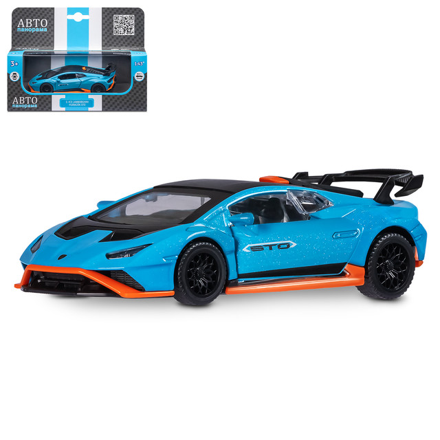 Название: Металлическая инерционная модель Lamborghini Huracán STO, Артикул: JB1251665 ИНЕРЦИЯ, Цена: 799